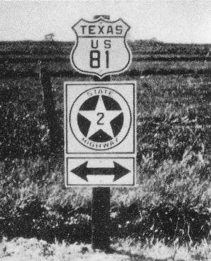 Historical highway signs