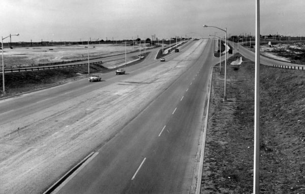 Loop 410 at McCullough looking west in 1958