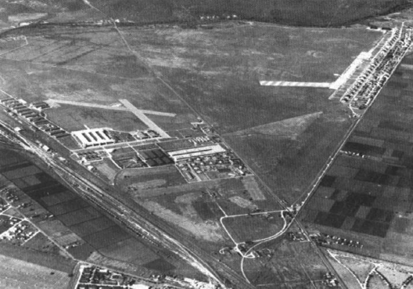 Aerial photo of Kelly Field