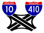 I-10/Loop 410 Interchange