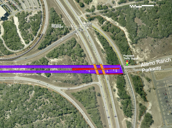 Original SH 151/Loop 1604 plan