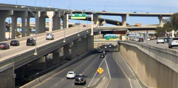 US 281/Loop 1604 interchange