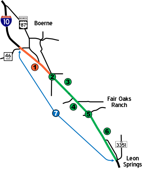 I-10 West projects map