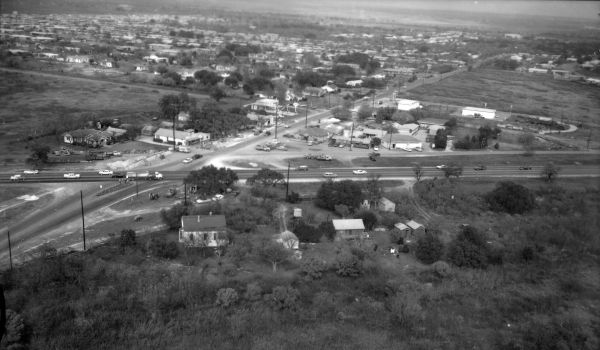 Loop 410 at Nacogdoches looking north ca. 1961