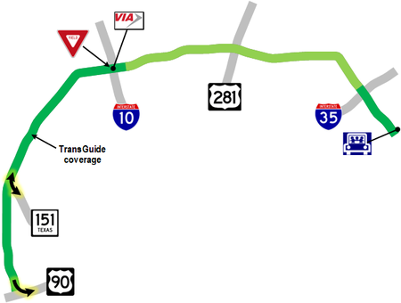 Loop 1604 special features map