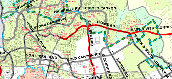 Major thoroughfare plan