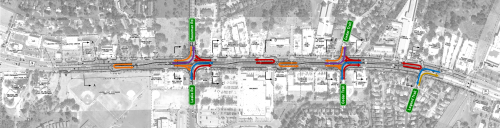 Left turn schematic