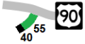 SP 371 speed limit map