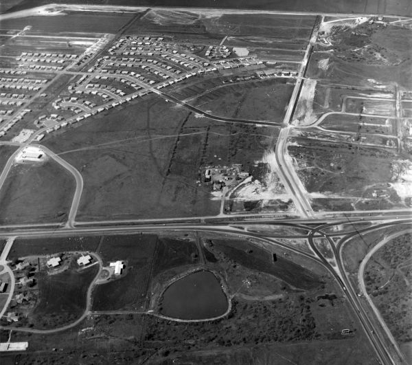 US 90 at Military Dr. looking north in 1961